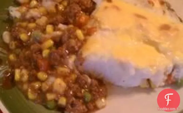 Torta de pastor completa