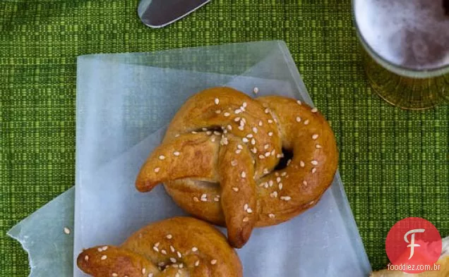 Pretzels Macios Caseiros