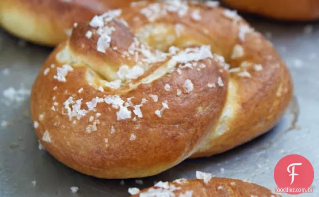 Rolos De Pretzel Ou Pretzels