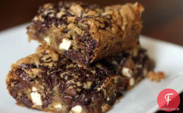 Chocolate Chip-barras de pretzel