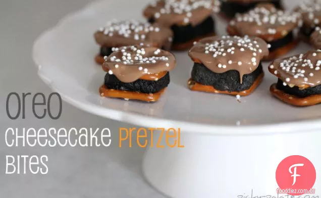 Oreo Cheesecake Pretzel Bites
