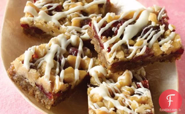 Cranberry Pretzel Macadâmia Bars