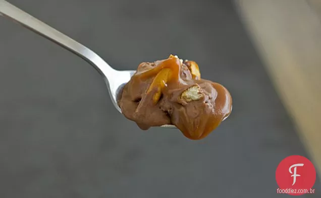Chocolate Caramelo Pretzel Gelato
