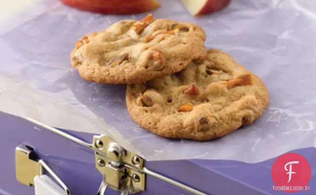 Pretzel Caramel Chip Cookies