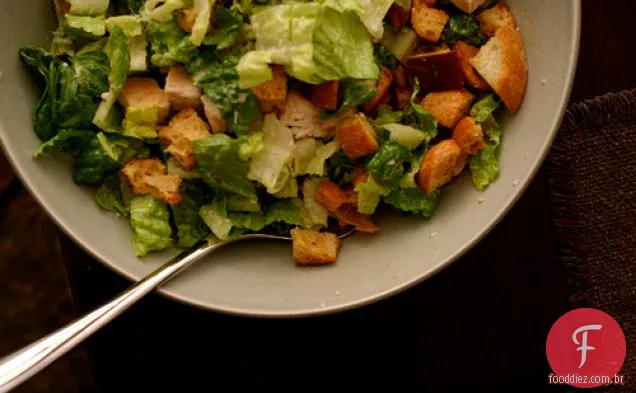 Salada Caesar Frango