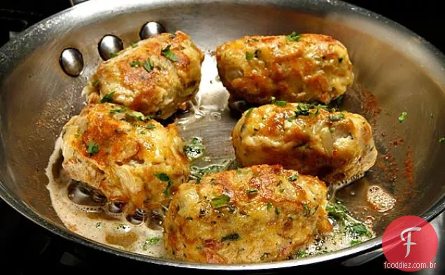 Pretzel Knödel (bolinhos de pretzel)