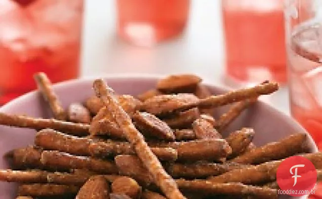 Mistura de Pretzel picante-doce
