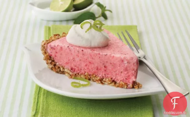 Frozen Strawberry Margarita Pie