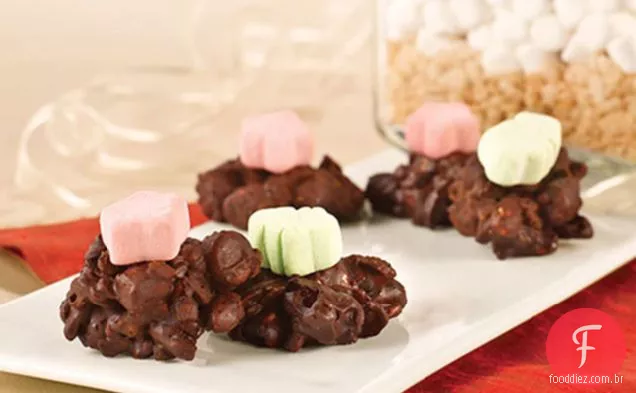 Aglomerados De Chocolate E Malva