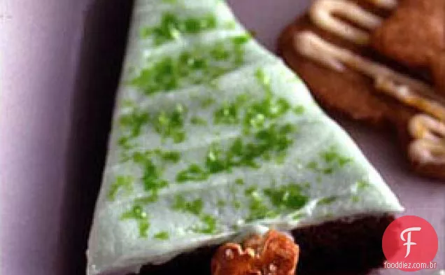 Brownie Árvores De Natal