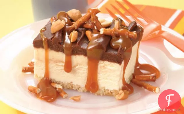 Caramelo Coberto Sorvete Sobremesa