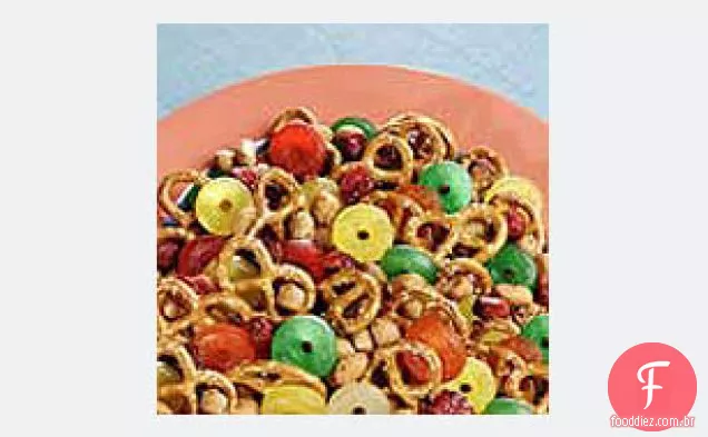 Gummi Candy, Nut & Cranberry Snack
