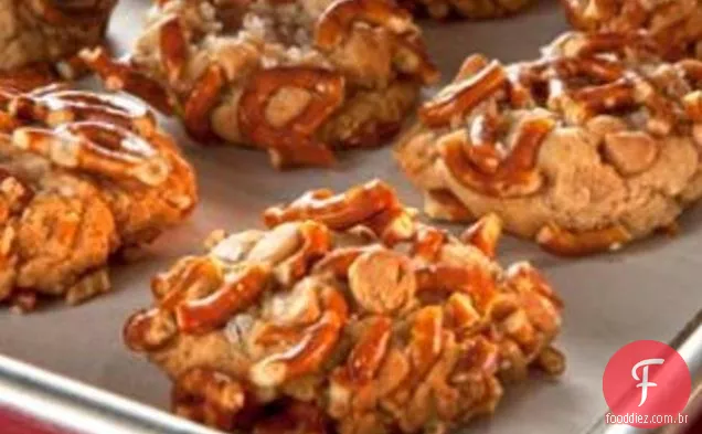 Biscoitos Doces E Salgados De Manteiga De Amendoim