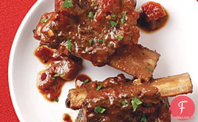 Costelas Curtas Assadas Da Toscana
