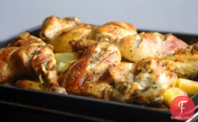 Frango assado no forno Jazzy