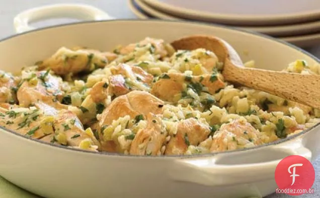 Frango Com Chile-arroz com queijo