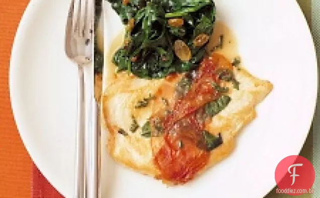 Frango Com Prosciutto E Sálvia