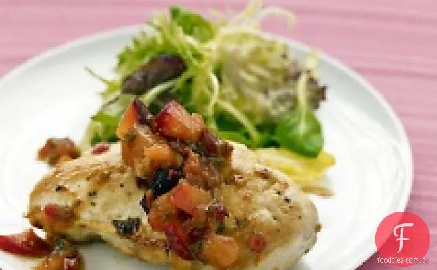 Frango Com Chutney De Ameixa