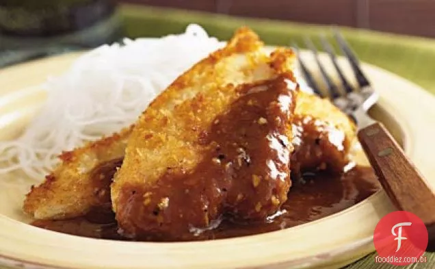 Frango Com Molho De Feijão Preto
