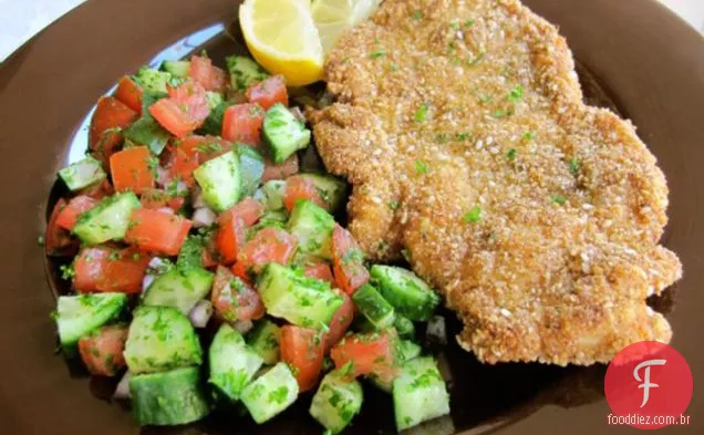 Schnitzel De Frango Sem Glúten