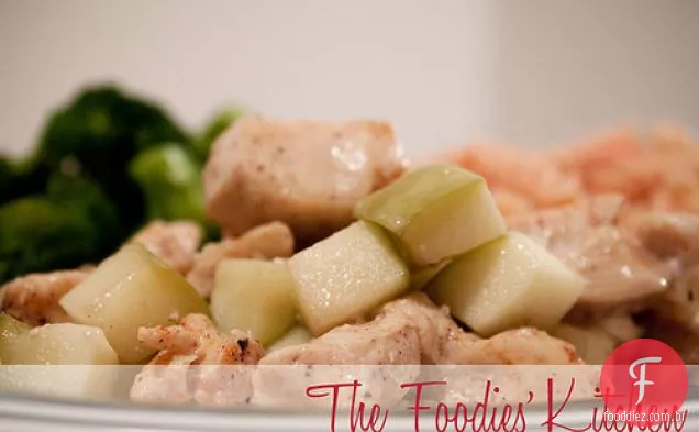 Frigideira Frango Maçã