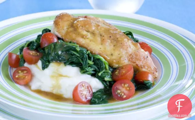 Frango Com Espinafre E Limão