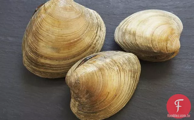 Truta Salmão com amêijoas