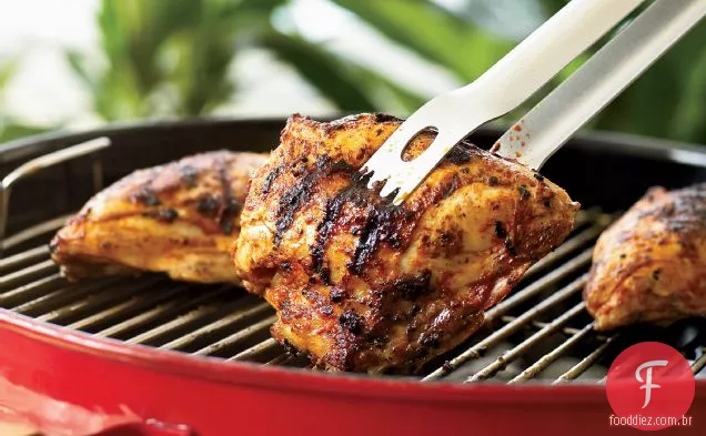 Peitos De Frango Com Especiarias Berberes