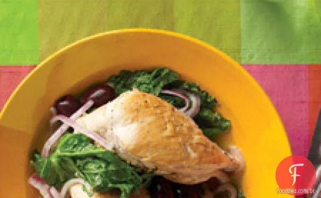 Frango Com Mostarda, Azeitonas E Limão