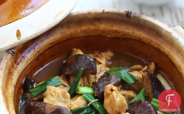 Panela De Barro Frango Com Cogumelo