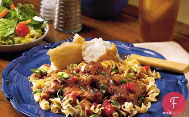 Coxas de frango com alho e ervas balsâmicas