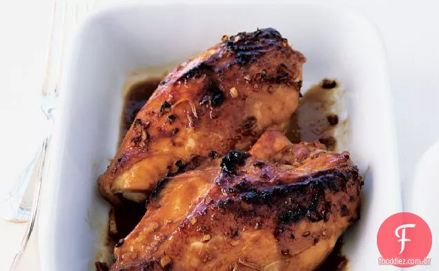 Frango Laranja Ao Estilo Asiático