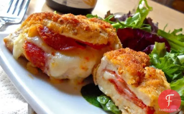 Pepperoni Stuffed Chicken