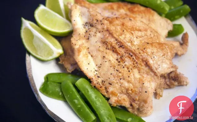 Cinco Costeletas De Frango Com Especiarias