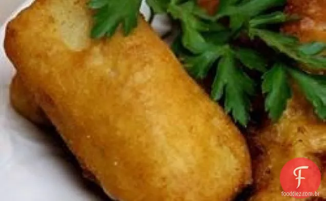 Peixe de massa de cerveja do pobre homem