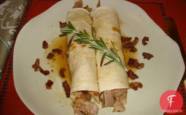 California Duck Burritos