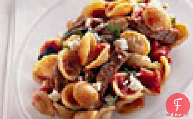 Orecchiette com pato temperado Ragù