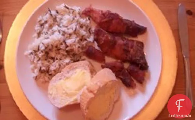 Peito De Pato Embrulhado Com Bacon