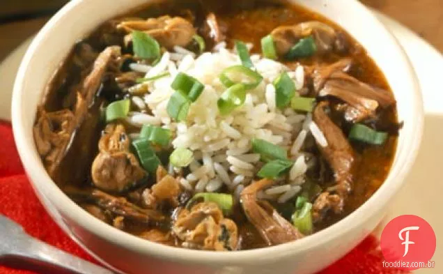 Pato e Ostra Gumbo