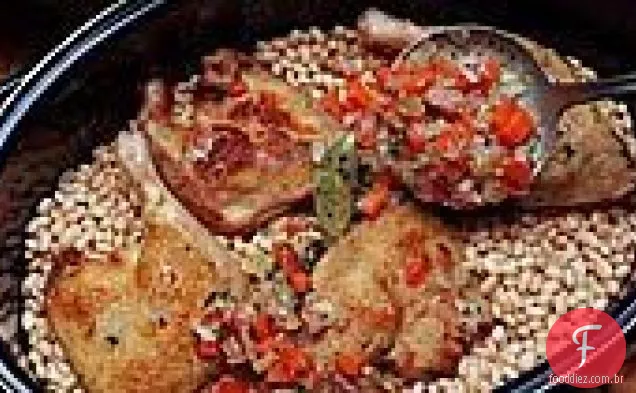 O barril vinho cassoulet