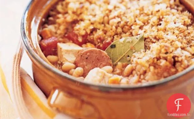 Cassoulet De Frango Rápido