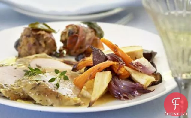 Mascarpone & Herb-basted Turquia