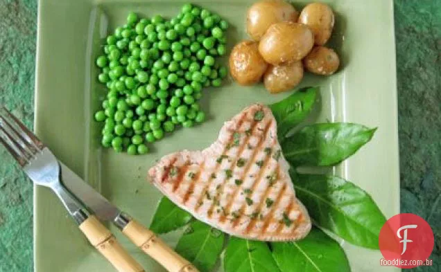 Atum Com Molho De Hortelã Salgado