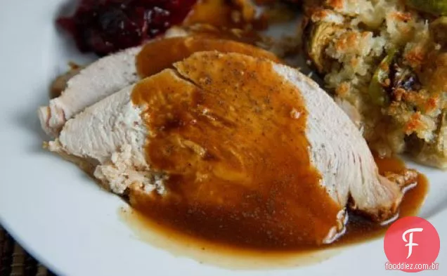 Bordo e Chipotle assado Turquia Mama
