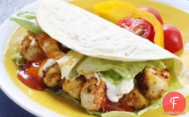Tacos De Costeleta De Peru Com Manchamanteles