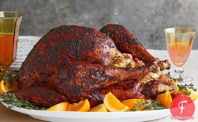 Turquia com Ancho Adobo