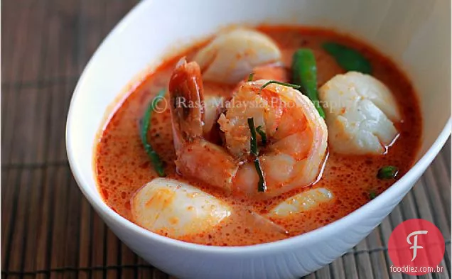 Receita De Curry Tailandês