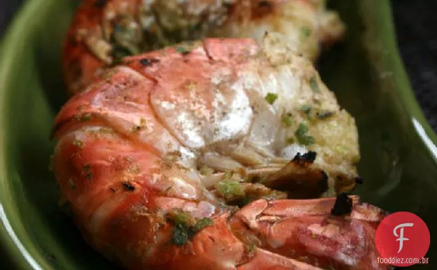 Camarao Grelhado Piri Piri (camarão grelhado com pimentão)
