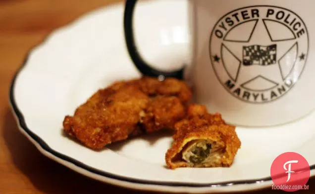Ostras Fritas Picantes