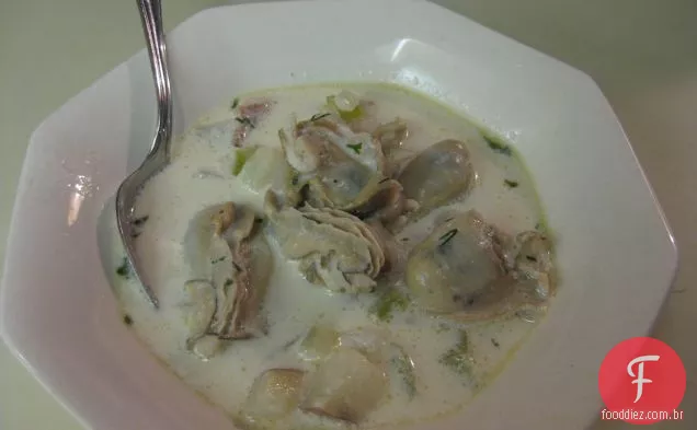 A sopa de ostras favorita de Flo Rae